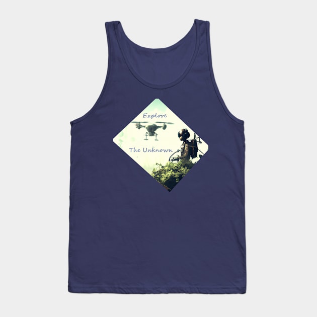 Explore The Unknown Tank Top by Off-Grid FPV